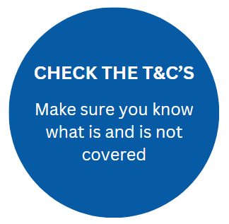 check the t&c's for pet insurance