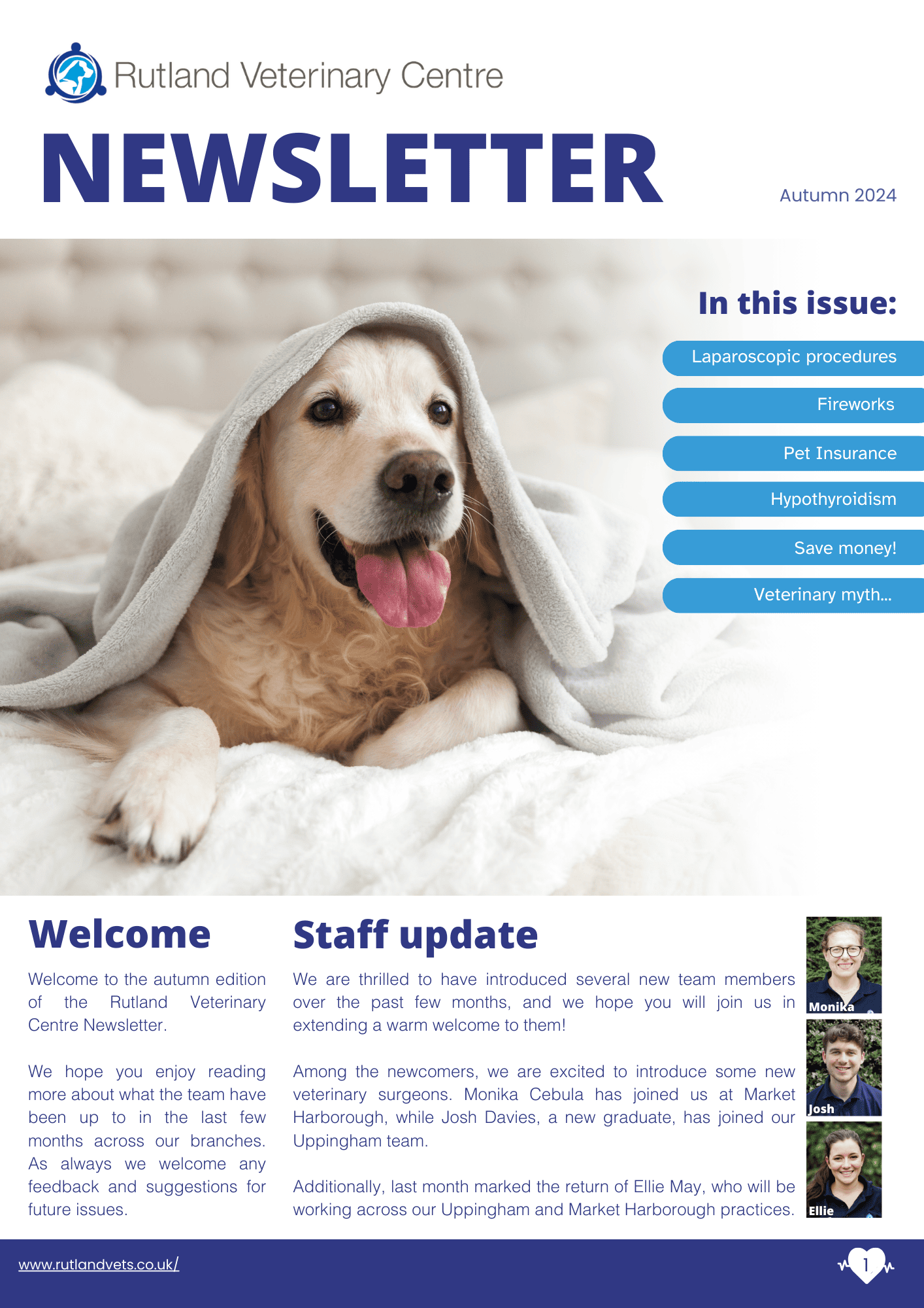 Autumn newsletter